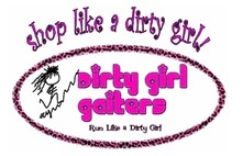 Dirty Girl Gaiters logo