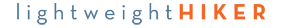 Lightweight Hiker Logo